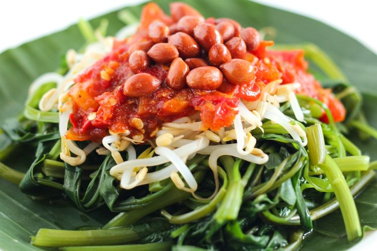 Resep Pelecing Kangkung dan Sambalnya, Bisa untuk 4 Porsi